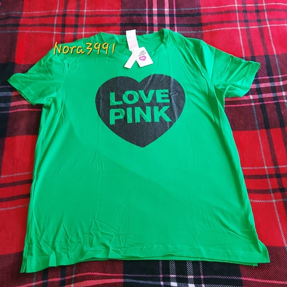 PINK Campus short sleeve Tee size Large NWT - Picture 6 of 10